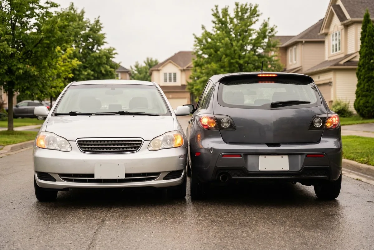 Utah car accident scene illustrating how no-fault PIP coverage works