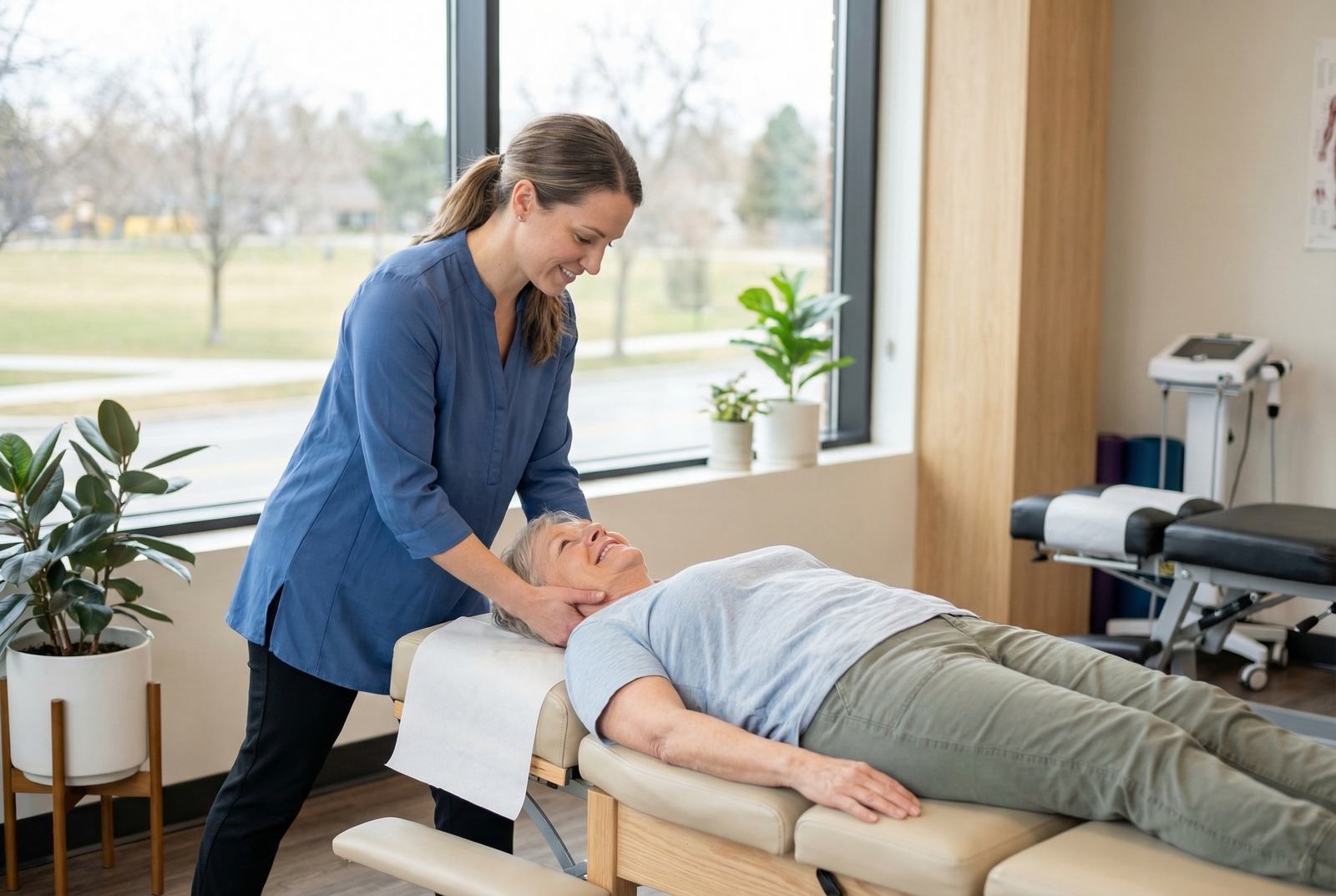 Gentle chiropractic adjustments at Mecham Chiropractic in Murray UT