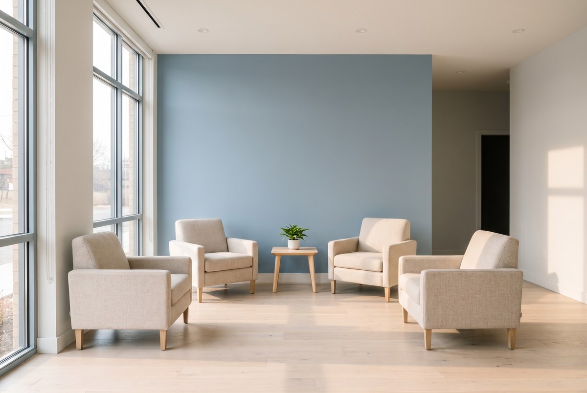 Chiropractic clinic reception in Millcreek, Utah