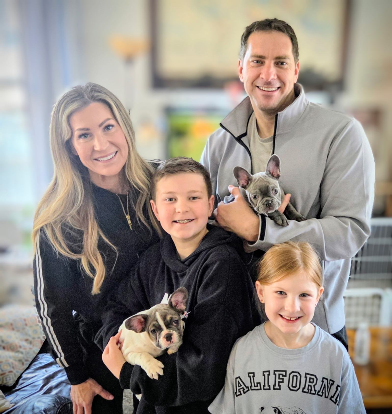 Dr. Cody Mecham with his family in Murray, UT